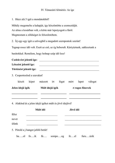 Osztaly Apaczais Nyelvtan Felmer Pdf Artofit