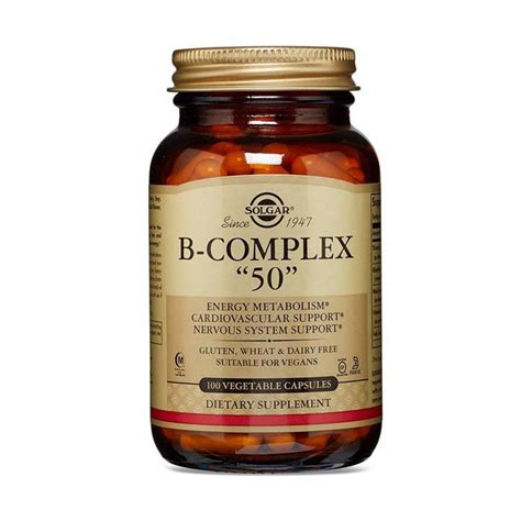 Buy Solgar B Complex 50 Vegetable Capsules 100 S Online At Best Price In The Uae Life Pharmacy