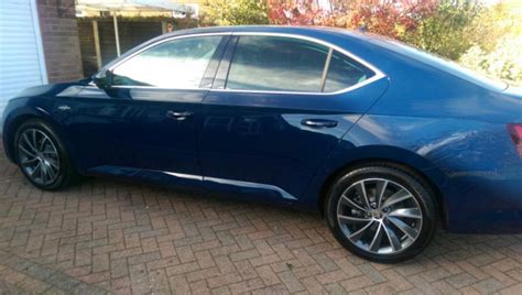 Pacific Blue Surprisingly Nice Skoda Superb Mk Iii Briskoda