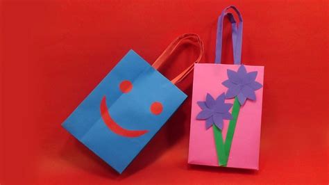 Handmade Paper Shopping Bag Making How To Make A Bag With Paper Diy