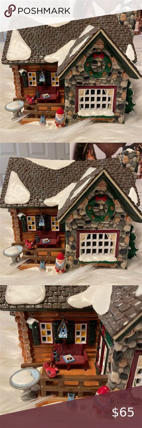 Dept 56 The Original Snow Village Cedar Point Cabin Christmas