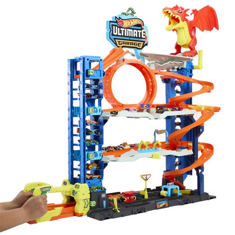 HOT WHEELS CITY SUPER GARAJUL SuperHeroes ToysZone Eurostoc Ro