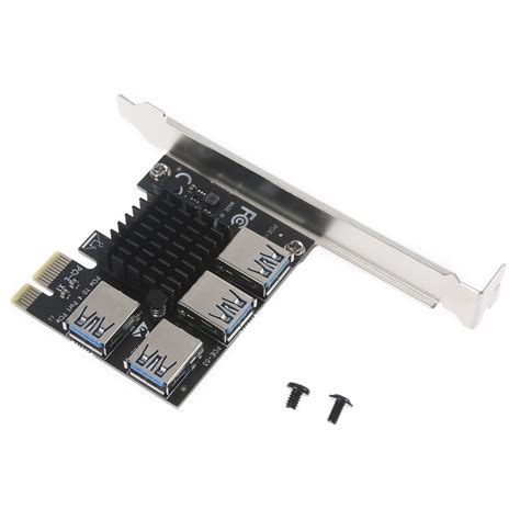 Pcie Converter Pci Express Multiplier Riser Card Pci E 1 To 4 External