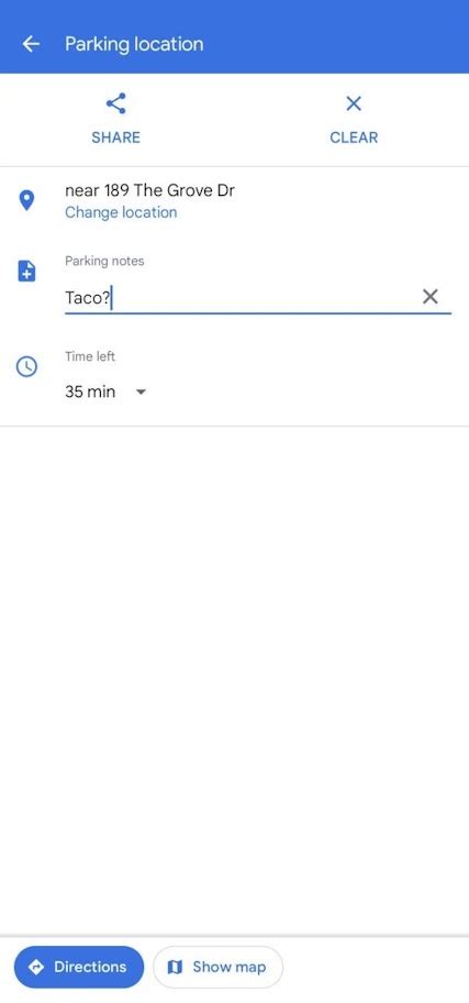 how to save google maps location