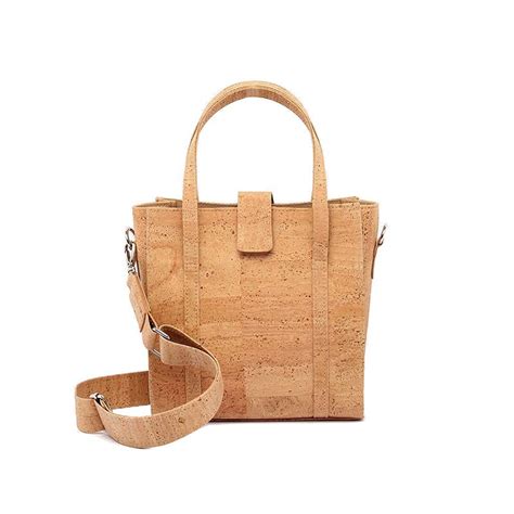 Cork Top Handle Bag With Crossbody Strap Colours The Cork Company