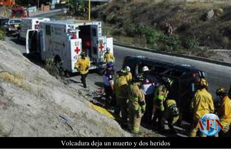 Volcadura Deja Un Muerto Y Dos Heridos