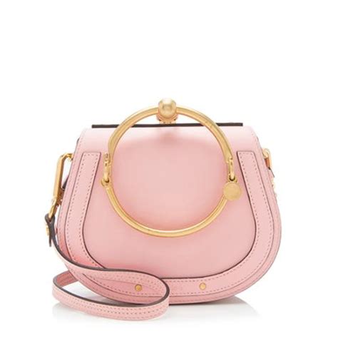 Chloe Calfskin Small Nile Bracelet Bag