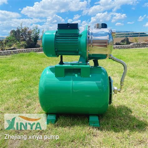 1 Hp Stainless Steel Shallow Well Pump And Tank With Pressure Control Switch China Auto Water