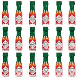 Amazon Gift Box Of Mini Hot Sauce Bottles Original Red Flavor Ounce Glass Bottles