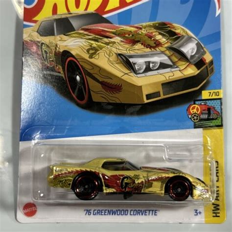 Hot Wheels HW Art Cars Greenwood Corvette EBay