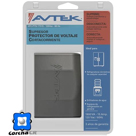 Avtek Protector De Voltaje Para Refrigeradoras Neveras V A Spc