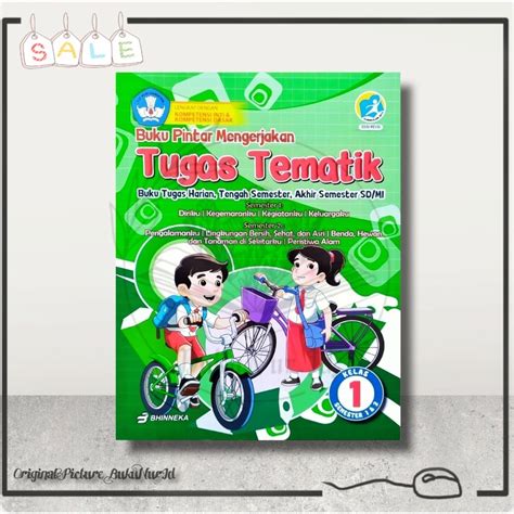 Jual Buku Pintar Mengerjakan Tugas Tematik SD MI Kelas 1 K13 Revisi