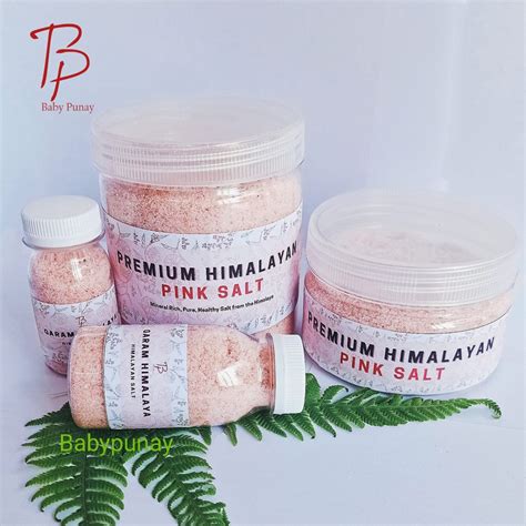 Jual Garam Himalaya Premium Natural Himalayan Pink Rock Salt