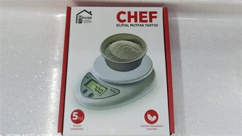 BİMDEKİ CHEF DİJİTAL MUTFAK TARTISINI ALDIM DENEDİM MEMNUN KALDIMCHEF