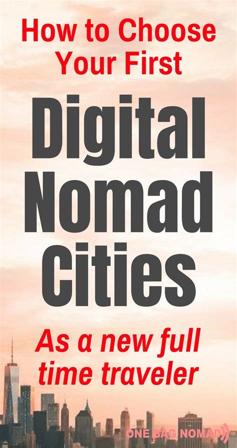 Digital Nomad Cities How To Choose The Best Locations For New Nomads