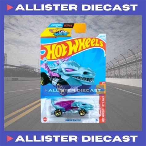 Hot Wheels Dragon Blaster Blue Hotwheels Dragon Blaster Hot Wheels Lets