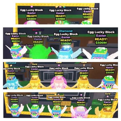 x17 Easter Egg Lucky Blocks Steal A Brainrot - Steal a Brainrot Game ...