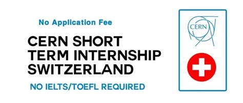 Cern Technical Student Internship In Switzerland 2024 Fully Funded