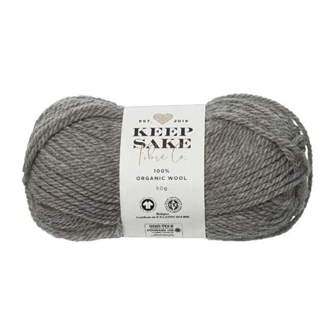 Keepsake Organic Wool Yarn 700 Silver