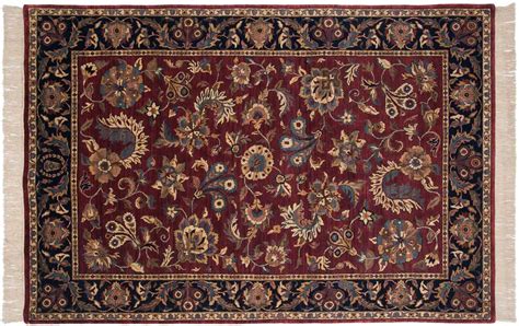 6×9 Floral Burgundy Oriental Rug 032515 Carpets By Dilmaghani