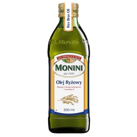 MONINI Olej z Ryżu 500ml - Pakomarket
