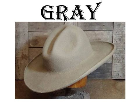 Gus Cease Buckaroo Old West Cowboy Hat custom-fitted Lil