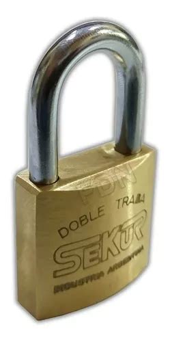 Candado Sekur Bronce Doble Traba Standard 31 Mm Fdn MercadoLibre