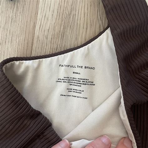 Faithful The Label Bikini Size Small Only Worn A Depop