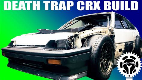 Subaru Powered RWD Honda CRX Build Tube Chassis Construction 1 Year