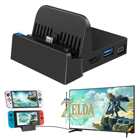 Buy Tv Docking Station For Nintendo Switch Switch Oled Portable Tv