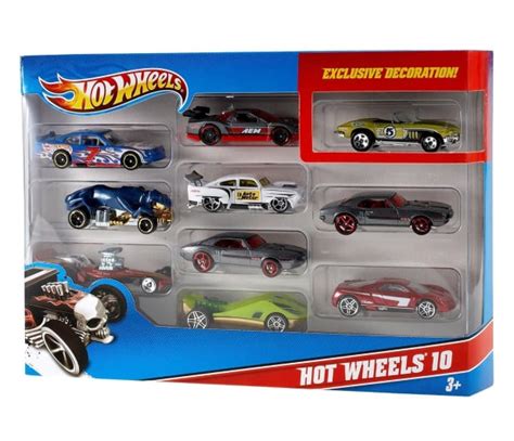 Hot Wheels Zestaw samochodzików pack Pojazd tor i garaż Sklep