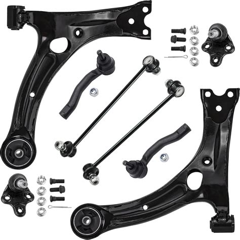 Amazon Detroit Axle Kit de suspensión frontal de 8 piezas para