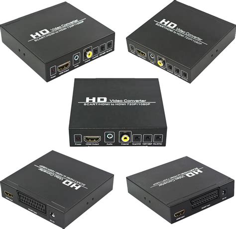 Scart Naar Hdmi Converter Met Audio Converter Scart Naar Hdmi