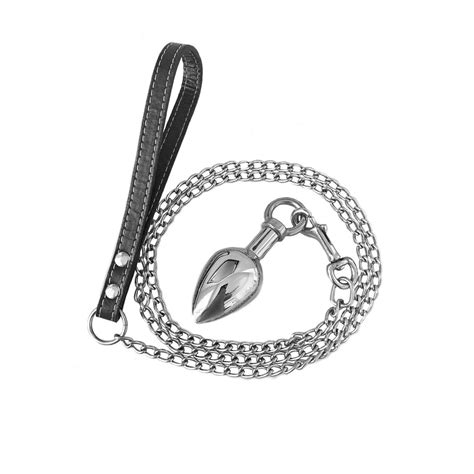 Anal Plug On Leash Butt Plug Adult Sex Toy Bondage BDSM Etsy