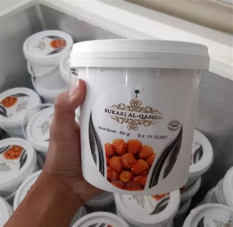 Kurma Sukari Al Qassim Madinah Kemasan Ember Lazada Indonesia