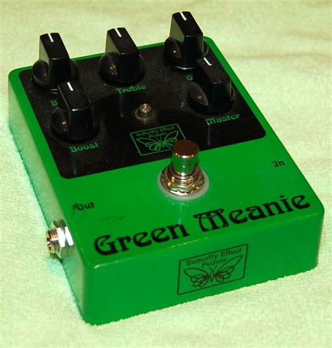 Green Meanie Prototype This Is A Matamp In A Box Overdrive