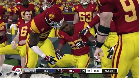 Rice Owls Vs Usc Trojans Ncaa Football Season Week Win