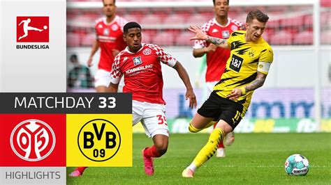 1 FSV Mainz 05 Borussia Dortmund 1 3 Highlights Matchday 33