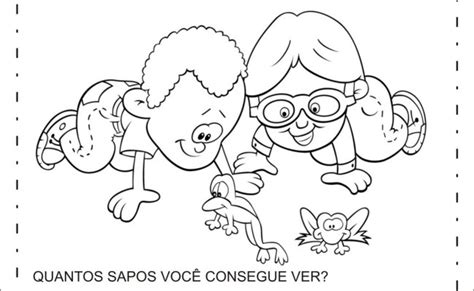 Animais Anfibios Atividades Exercicios Desenhos Colorir Imprimir Ii Otosection