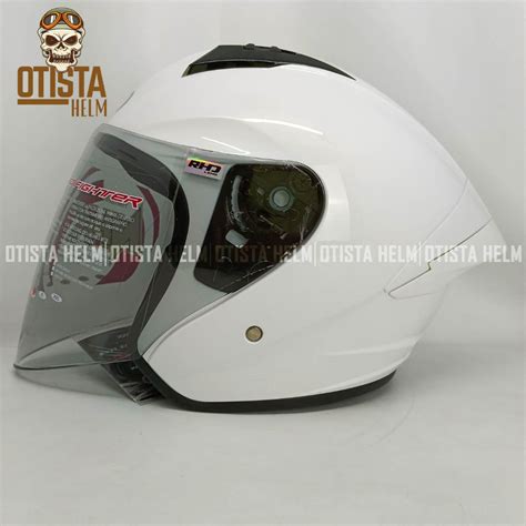 Jual Helm Nhk N Max Solid Microlock Single Visor Light Smoke