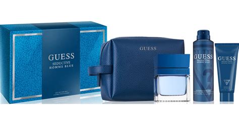 Guess Seductive Homme Blue Coffret Cadeau V Pour Homme Notino Fr