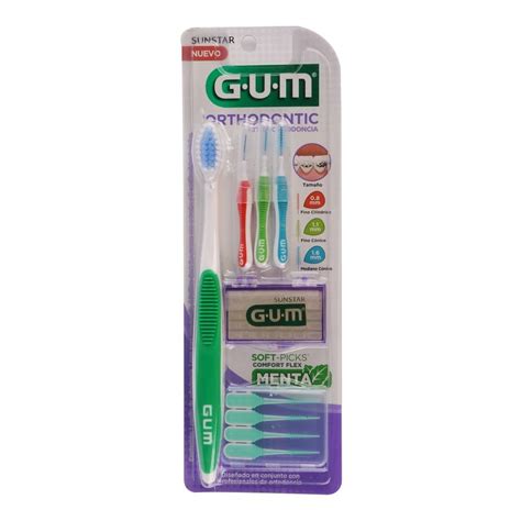 Kit De Ortodoncia Gum Pzas Walmart