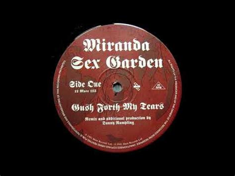 Miranda Sex Garden Gush Forth My Tears 1991 CD Discogs