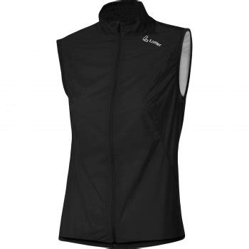 L Ffler Wpm Pocket Fietsvest Dames Zwart Bike