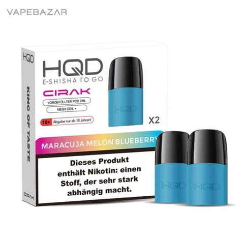 Hqd Cirak Hqd Pods Maracuja Melon Blueberry Er Pack