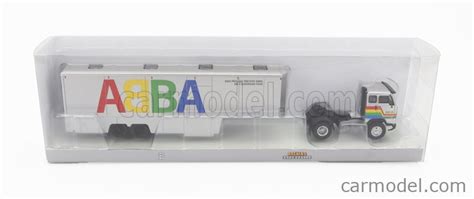 BREKINA PLAST BRE85683 Scale 1 87 VOLVO F89 TRUCK CAR TRANSPORTER