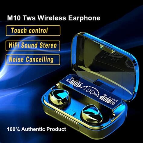 Tws M10 Wireless Earbuds In Ear Noise Cancelling Bluetooth Gaming