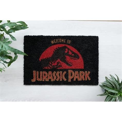 Paillasson Jurassic Park 40 X 60 Cm J1852 Cdiscount Maison