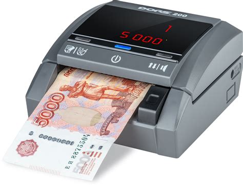 Автоматический детектор банкнот Dors 200 купить в Kasoma.ru