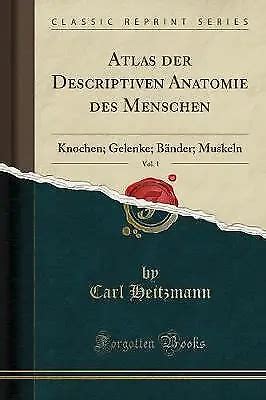 Atlas Der Descriptiven Anatomie Des Menschen Vol Eur Picclick Fr